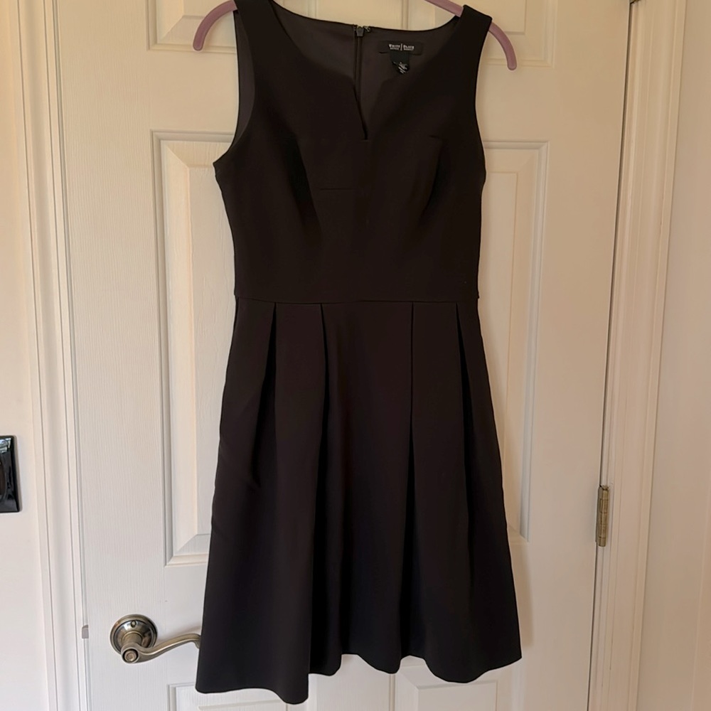 White House Black Market Black Dress Size 2